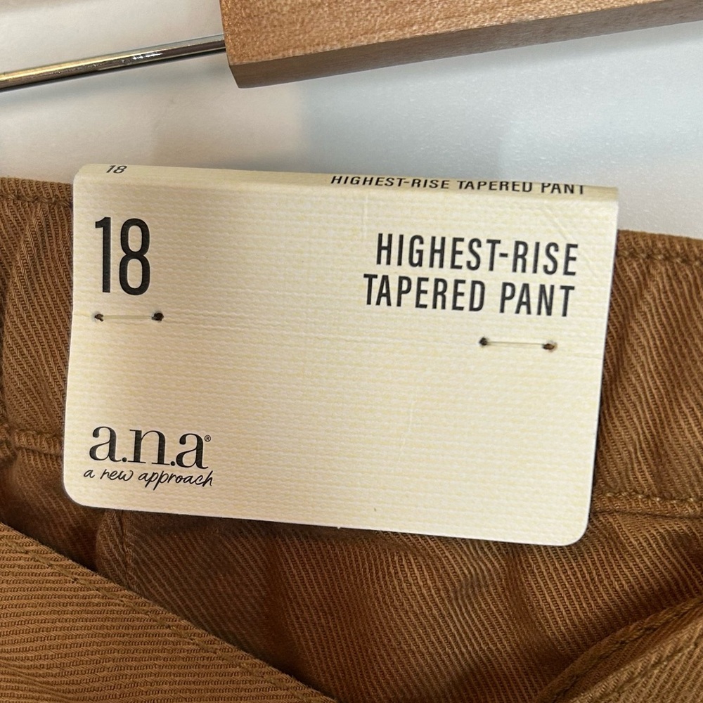 A.N.A Tapered High Rise Cargo Pants - Picture 3 of 6